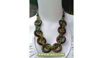 Coloring Beading Necklaces Fashion with Woods